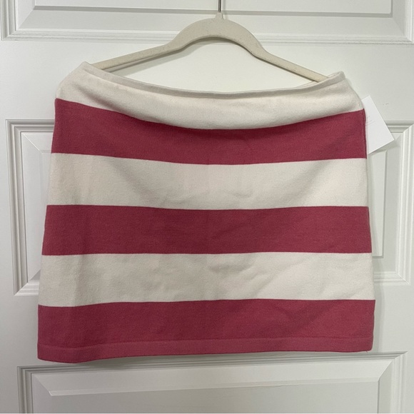 Lelis Collection Sweater Knit Soft Mini Skirt Fitted Skirt L New - Picture 3 of 4